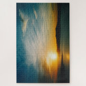 Puzzle Coucher de soleil à Santorin, Grèce 1014-pc (Vertical)