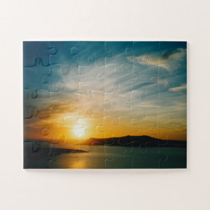 Puzzle Coucher de soleil à Santorin, Grèce 30-pc