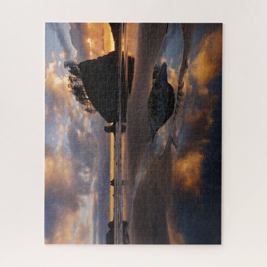 Puzzle Coucher de soleil à Second Beach dans le parc nati (Vertical)