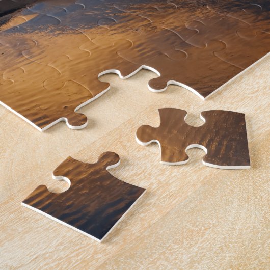 Puzzle Coucher de soleil à Second Beach dans le parc nati (Côté)