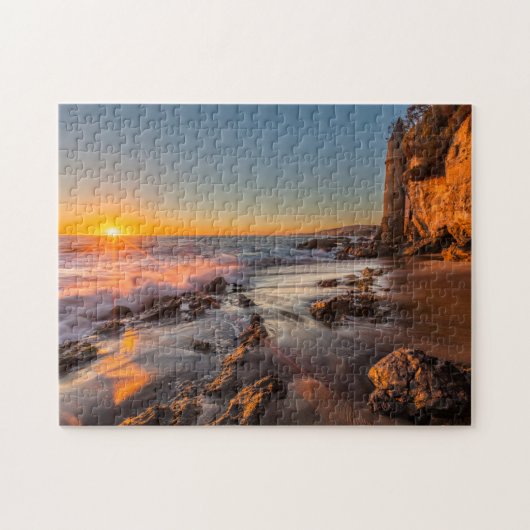 Puzzle Coucher de soleil à Victoria Beach (Horizontal)