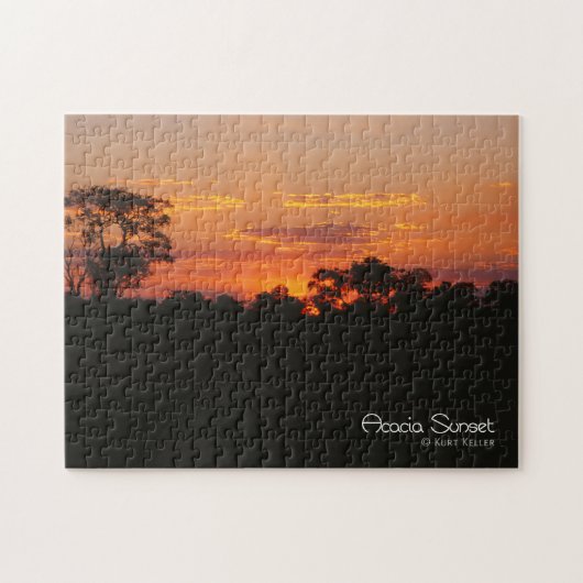Puzzle Coucher de soleil Acacia (Horizontal)