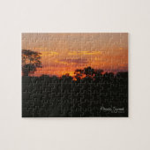 Puzzle Coucher de soleil Acacia (Horizontal)