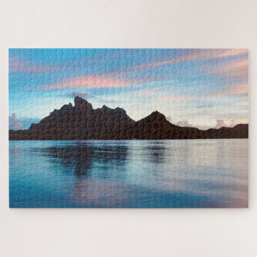 Puzzle Coucher de soleil Bora Bora (Horizontal)