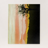 Puzzle Coucher de soleil dans les collines (Vertical)