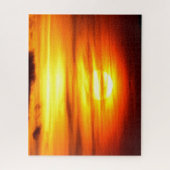 Puzzle coucher de soleil d'automne (Vertical)