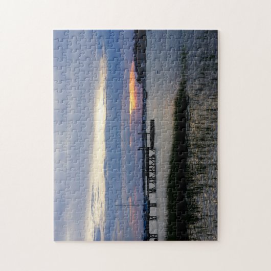 Puzzle Coucher de soleil de folie Harbour (Vertical)