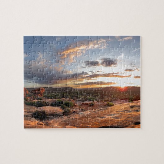 Puzzle Coucher de soleil de l'Esplanade - Grand Canyon - (Horizontal)