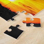 Puzzle Coucher de soleil de l'Oklahoma (Côté)