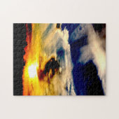 Puzzle Coucher de soleil de l'Oklahoma (Horizontal)