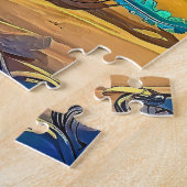 Puzzle Coucher de soleil de méduse (Côté)