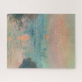 Puzzle Coucher de soleil de Monet sur la Seine Impression (Horizontal)