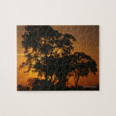 Puzzle Coucher de soleil de Savannah (Horizontal)