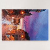 Puzzle Coucher de soleil de Zurich Suisse (Horizontal)