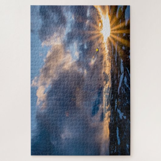 Puzzle Coucher de soleil des monts Beartooth (Vertical)