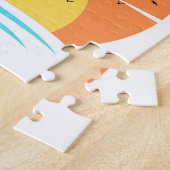 Puzzle Coucher de soleil des vibes d'été. (Côté)