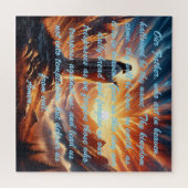 Puzzle Coucher de soleil divin : Inspiration de la prière (Horizontal)