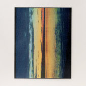 PUZZLE COUCHER DE SOLEIL EN SOIRÉE SUR LE LAC CAYUGA (Vertical)