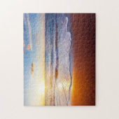 Puzzle Coucher de soleil et plage (Vertical)