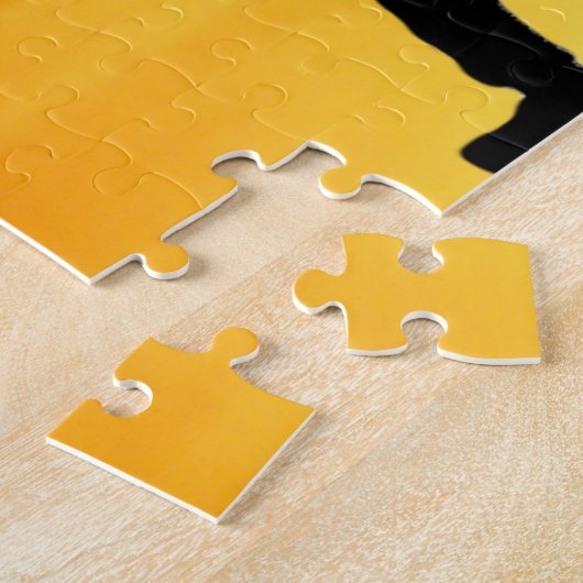 Puzzle Coucher de soleil forgeron. (Côté)