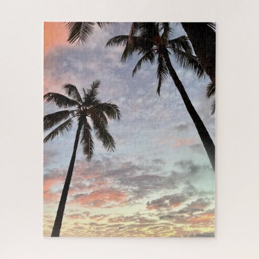 Puzzle Coucher de soleil hawaïen (Vertical)