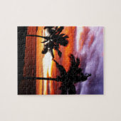 Puzzle Coucher de soleil hawaïen (Horizontal)