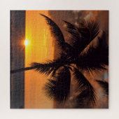 Puzzle Coucher de soleil hawaïen - 20x20 - 676 pc (Horizontal)