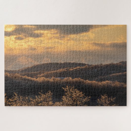 Puzzle Coucher de soleil Icy (Horizontal)