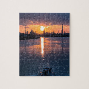 Puzzle Coucher de soleil Japon Ciel