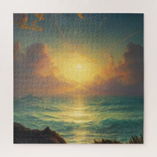 Puzzle Coucher de soleil magique (Vertical)