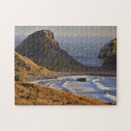 Puzzle Coucher de soleil, piles marines, Sœurs, côte de l (Horizontal)