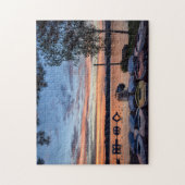 Puzzle Coucher de soleil Ramah de 252 pièces (Vertical)