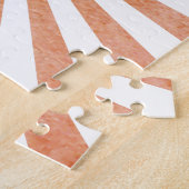 Puzzle Coucher de soleil rétro Rocket de dessin (Côté)