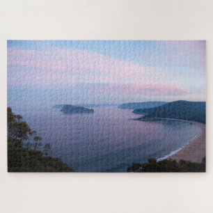 Puzzle Coucher de soleil rose à Pearl Beach, 1014 pièces