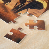 Puzzle Coucher de soleil Safari (Côté)