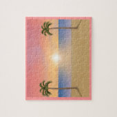 Puzzle : Coucher de soleil / Sunrise Beach Scène (Vertical)