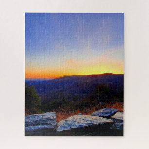 Puzzle Coucher de soleil sur Blue Ridge Parkway