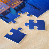 Puzzle Coucher de soleil sur Copenhague, Danemark (Côté)