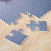 Puzzle Coucher de soleil sur Francfort, Allemagne (Côté)