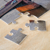 Puzzle Coucher de soleil sur Francfort, Allemagne (Côté)