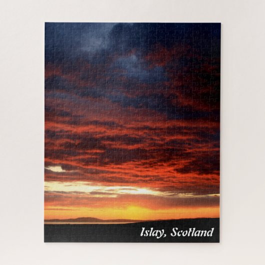 Puzzle Coucher de soleil sur Islay, Écosse (Vertical)