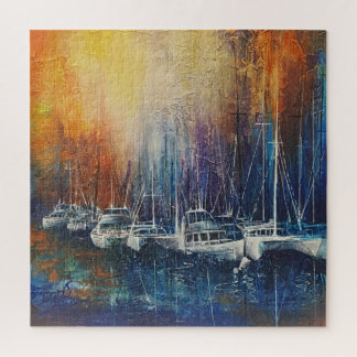 Puzzle "Coucher de soleil sur la baie de Moreton"