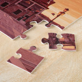 Puzzle Coucher de soleil sur la basilique de Venise (Côté)