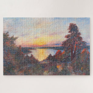 Puzzle Coucher de soleil sur la côte (par Kimon Loghi)
