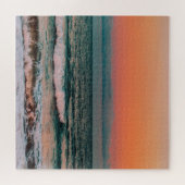 Puzzle coucher de soleil sur la mer (Horizontal)