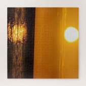 Puzzle Coucher de soleil sur la mer (Horizontal)