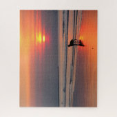 Puzzle Coucher de soleil sur la mer d'Irlande - 16x20 - 5 (Vertical)