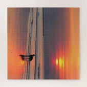Puzzle Coucher de soleil sur la mer d'Irlande - 20x20 - 6 (Horizontal)