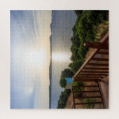 Puzzle Coucher de soleil sur la mer Méditerranée Jigsaw P (Vertical)