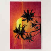 Puzzle Coucher de soleil sur la plage (Vertical)